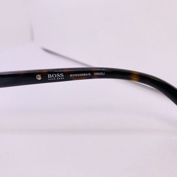 Hugo Boss Sunglasses BOSS0064/S 0868U 59 [] 13 130 MM Tortoise Silver - Picture 6 of 8